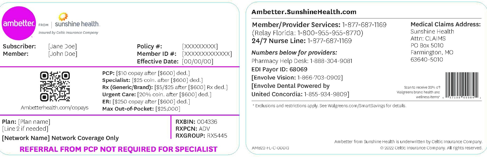 Provider Resources, Manuals & Forms Ambetter from Sunshine Health